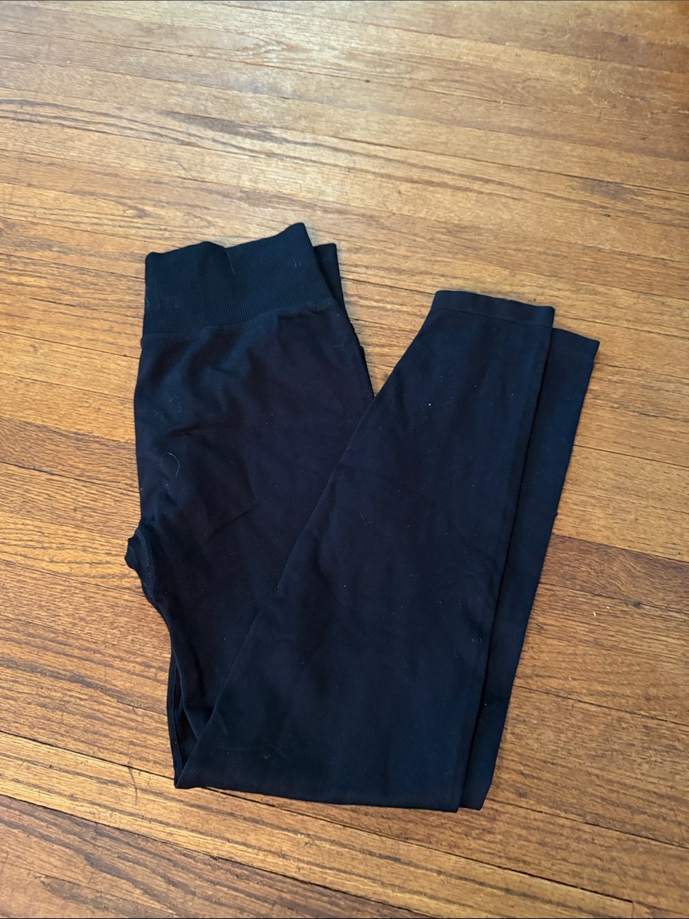 PINK Victoria's Secret Black High-Waist Leggings